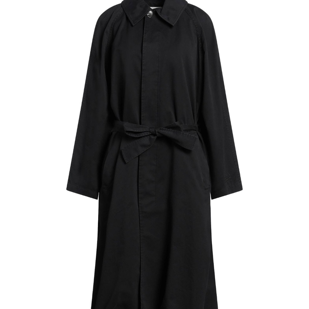 Classic Black Women's Trench Coat